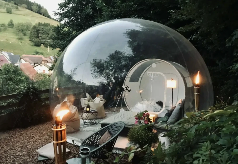 pop up bubble tent