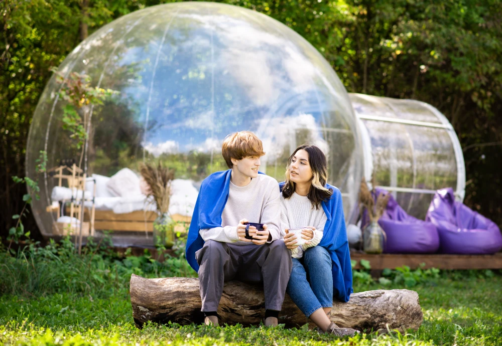 giant inflatable bubble tent