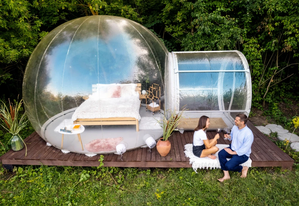cosy bubble tent