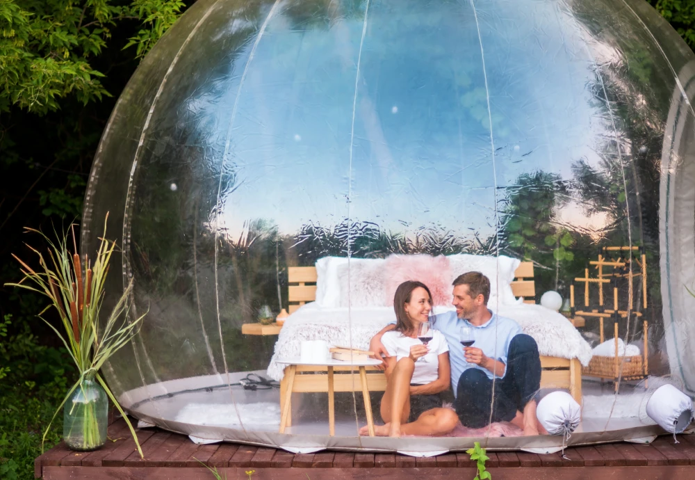 pop up bubble tent