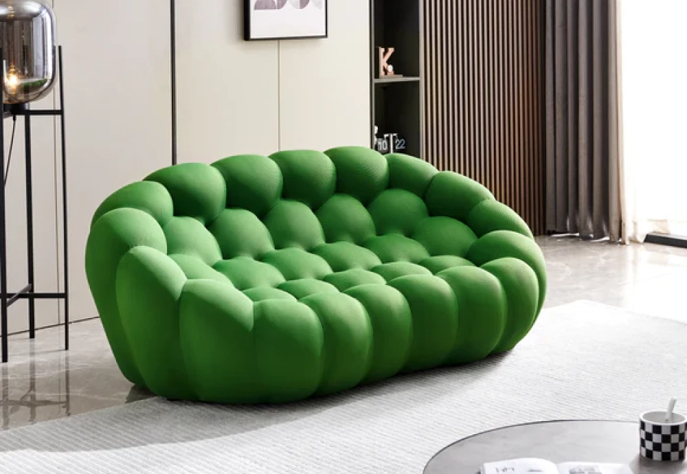 bubble sofa blue